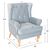 ΠΟΛΥΘΡΟΝΑ ΜΠΕΡΖΕΡΑ BRANDON HM3073.31 BABY BLUE ΒΕΛΟΥΔΟ-ΠΟΔΙΑ ΣΕ ΦΥΣΙΚΟ 82,5x80x104Υεκ - ΚΑΡΕΚΛΕΣ - ΠΟΛΥΘΡΟΝΕΣ ΕΣ. στο Milonadakis.gr