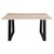 ΤΡΑΠΕΖΙ ΤΡΑΠΕΖΑΡΙΑΣ MONTANA SLIM HM8163.21 ΞΥΛΟ ΑΚΑΚΙΑΣ ΣΕ ΑΝΟΙΧΤΟ ΦΥΣΙΚΟ 140x80x77Υεκ - ΤΡΑΠΕΖΙΑ ΚΟΥΖΙΝΑΣ στο Milonadakis.gr