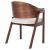 ΚΑΡΕΚΛΑ NERO HM9972 RUBBERWOOD ΣΕ ΚΑΡΥΔΙ-ΓΚΡΙ ΥΦΑΣΜΑ ΚΑΘΙΣΜΑ 56x56x78Yεκ. - ΚΑΡΕΚΛΕΣ - ΠΟΛΥΘΡΟΝΕΣ ΕΣ. στο Milonadakis.gr
