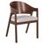 ΚΑΡΕΚΛΑ NERO HM9972 RUBBERWOOD ΣΕ ΚΑΡΥΔΙ-ΓΚΡΙ ΥΦΑΣΜΑ ΚΑΘΙΣΜΑ 56x56x78Yεκ. - ΚΑΡΕΚΛΕΣ - ΠΟΛΥΘΡΟΝΕΣ ΕΣ. στο Milonadakis.gr