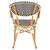 ΠΟΛΥΘΡΟΝΑ BAMBOO LOOK HM5861.01 ΜΑΥΡΟ-ΛΕΥΚΟ 57x55x82 εκ. - ΚΑΡΕΚΛΕΣ - ΠΟΛΥΘΡΟΝΕΣ στο Milonadakis.gr