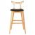 ΣΚΑΜΠΟ ΜΠΑΡ USOPP HM9951.01 RUBBERWOOD ΣΕ ΟΑΚ-ΜΑΥΡΟ PU 43x41x100Υεκ. - ΣΚΑΜΠΟ ΜΠΑΡ στο Milonadakis.gr