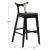ΣΚΑΜΠΟ ΜΠΑΡ USOPP HM9951.02 RUBBERWOOD & PU ΣΕ ΜΑΥΡΟ 49x53x99,5Υεκ. - ΣΚΑΜΠΟ ΜΠΑΡ στο Milonadakis.gr