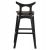 ΣΚΑΜΠΟ ΜΠΑΡ USOPP HM9951.02 RUBBERWOOD & PU ΣΕ ΜΑΥΡΟ 49x53x99,5Υεκ. - ΣΚΑΜΠΟ ΜΠΑΡ στο Milonadakis.gr