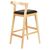ΣΚΑΜΠΟ ΜΠΑΡ NAMI HM9952.01 RUBBERWOOD ΣΕ ΟΑΚ-ΜΑΥΡΟ PU 47,5x59x102,5Υεκ. - ΣΚΑΜΠΟ ΜΠΑΡ στο Milonadakis.gr