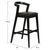 ΣΚΑΜΠΟ ΜΠΑΡ NAMI HM9952.02 RUBBERWOOD & PU-ΜΑΥΡΟ 47,5x59x102,5Υεκ. - ΣΚΑΜΠΟ ΜΠΑΡ στο Milonadakis.gr