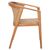 ΠΟΛΥΘΡΟΝΑ ΤΡΑΠΕΖΑΡΙΑΣ RENLY HM18239 ΞΥΛΟ ΤΕΑΚ ΦΥΣΙΚΟ-ΣΧΟΙΝΙ VIRO 60x59x82Υεκ. - ΚΑΡΕΚΛΕΣ - ΠΟΛΥΘΡΟΝΕΣ ΕΣ. στο Milonadakis.gr
