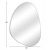 ΚΑΘΡΕΠΤΗΣ ΤΟΙΧΟΥ IRREGU HM4487.05 ΜΕ ΠΛΑΙΣΙΟ MDF ΣΕ WHITE MARBLE ΧΡΩΜΑ 60x80Υεκ. - ΚΑΘΡΕΠΤΕΣ στο Milonadakis.gr