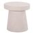 ΤΡΑΠΕΖΙ ΣΑΛΟΝΙΟΥ ΣΤΡΟΓΓΥΛΟ ΣΕΙΡΑ SANTORINI HM18052 MDF ΣΕ ΥΠΟΛΕΥΚΟ ΧΡΩΜΑ Φ48x49Υεκ. - ΤΡΑΠΕΖΑΚΙΑ ΣΑΛΟΝΙΟΥ στο Milonadakis.gr
