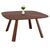 ΤΡΑΠΕΖΙ ΤΡΑΠΕΖΑΡΙΑΣ RINER HM9733 MDF ΜΕ ΚΑΠΛΑΜΑ ΚΑΡΥΔΙΑΣ 150x150x75Υ εκ. - ΤΡΑΠΕΖΙΑ ΚΟΥΖΙΝΑΣ στο Milonadakis.gr