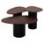 ΤΡΑΠΕΖΙA ΣΑΛΟΝΙΟΥ 3ΤΜΧ PEBBLES HM18004 MANGO TOP-ΜΕΤΑΛΛΙΚΕΣ ΜΑΥΡΕΣ ΒΑΣΕΙΣ - ΤΡΑΠΕΖΑΚΙΑ ΣΑΛΟΝΙΟΥ στο Milonadakis.gr