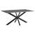 Τραπέζι Bethan pakoworld sintered stone γκρι cement-μαύρο 180x90x75εκ - ΤΡΑΠΕΖΙΑ ΚΟΥΖΙΝΑΣ στο Milonadakis.gr