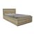 Κρεβάτι μονό Nalos pakoworld με συρτάρι castillo-oak 100x200εκ - ΚΡΕΒΑΤΙΑ στο Milonadakis.gr