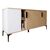 Μπουφές Tajesy pakoworld μελαμίνης λευκό-oak 180x40x78εκ - ΜΠΟΥΦΕΔΕΣ-ΚΟΝΣΟΛΕΣ στο Milonadakis.gr