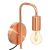 Φωτιστικό τοίχου-απλίκα Zhola pakoworld E27 40W μπρονζέ 17x12x25εκ - ΑΠΛΙΚΕΣ ΤΟΙΧΟΥ στο Milonadakis.gr