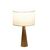 Επιτραπέζιο φωτιστικό Kalito pakoworld ivory-καφέ Φ24x45εκ - ΕΠΙΤΡΑΠΕΖΙΑ ΦΩΤΙΣΤΙΚΑ στο Milonadakis.gr