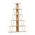 Βιβλιοθήκη mini Tars pakoworld sonoma-μαύρο 130x22x146εκ - ΒΙΒΛΙΟΘΗΚΕΣ στο Milonadakis.gr