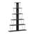 Βιβλιοθήκη mini Tars pakoworld ανθρακί-μαύρο 130x22x146εκ - ΒΙΒΛΙΟΘΗΚΕΣ στο Milonadakis.gr