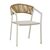 Πολυθρόνα κήπου Glisten pakoworld rattan μπεζ-λευκό 57x60x78εκ - ΚΑΡΕΚΛΕΣ - ΠΟΛΥΘΡΟΝΕΣ στο Milonadakis.gr
