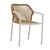 Πολυθρόνα κήπου Lush pakoworld rattan μπεζ-αλουμίνιο λευκό 56x59x80εκ - ΚΑΡΕΚΛΕΣ - ΠΟΛΥΘΡΟΝΕΣ στο Milonadakis.gr