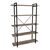 Βιβλιοθήκη Reson pakoworld oak-μαύρο μελαμίνης 120x34x180εκ - ΒΙΒΛΙΟΘΗΚΕΣ στο Milonadakis.gr