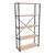 Βιβλιοθήκη Tikilmo pakoworld oak-μαύρο μελαμίνης 88x34x180εκ - ΒΙΒΛΙΟΘΗΚΕΣ στο Milonadakis.gr