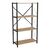 Βιβλιοθήκη Jackrey pakoworld oak-μαύρο μελαμίνης 60x30x114εκ - ΒΙΒΛΙΟΘΗΚΕΣ στο Milonadakis.gr