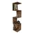 Ραφιέρα τοίχου Zigzag pakoworld oak μελαμίνης 25x25x109εκ - ΡΑΦΙΑ ΤΟΙΧΟΥ στο Milonadakis.gr