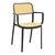 Πολυθρόνα Westley pakoworld pp φυσικό-μαύρο 58x47x81εκ - ΚΑΡΕΚΛΕΣ - ΠΟΛΥΘΡΟΝΕΣ στο Milonadakis.gr