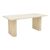 Τραπέζι Loozir pakoworld mdf σε φυσική απόχρωση 180x90x75εκ - ΤΡΑΠΕΖΙΑ ΚΟΥΖΙΝΑΣ στο Milonadakis.gr