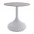 Βοηθητικό τραπέζι Fabron Inart λευκό sintered stone Φ50x52εκ - ΒΟΗΘΗΤΙΚΑ ΤΡΑΠΕΖΑΚΙΑ στο Milonadakis.gr