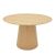 Τραπέζι Kayano pakoworld mdf σε φυσική απόχρωση Φ120x72εκ - ΤΡΑΠΕΖΙΑ ΚΟΥΖΙΝΑΣ στο Milonadakis.gr