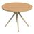Τραπέζι Hilly pakoworld plywood και pp σαμπανιζέ Φ100x75εκ - ΤΡΑΠΕΖΙΑ ΕΞ. ΧΩΡΟΥ στο Milonadakis.gr