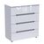 Συρταριέρα Afina pakoworld mdf-μελαμίνη σε λευκή glossy απόχρωση 90x44x101εκ - ΣΥΡΤΑΡΙΕΡΕΣ - ΤΟΥΑΛΕΤΕΣ στο Milonadakis.gr