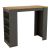 Τραπέζι μπαρ Birma pakoworld σε oak-ανθρακί απόχρωση 120x51.5x102εκ - ΤΡΑΠΕΖΙΑ ΚΟΥΖΙΝΑΣ στο Milonadakis.gr