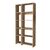 Βιβλιοθήκη Alkathi pakoworld σε oak απόχρωση 77x22x160εκ - ΒΙΒΛΙΟΘΗΚΕΣ στο Milonadakis.gr