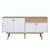 Μπουφές Satava pakoworld pp σε λευκή-καρυδί απόχρωση 180x45x87.6εκ - ΜΠΟΥΦΕΔΕΣ-ΚΟΝΣΟΛΕΣ στο Milonadakis.gr