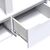 Ντουλάπα δίφυλλη Afina pakoworld mdf-μελαμίνη σε λευκή glossy απόχρωση 100x57x213εκ - ΝΤΟΥΛΑΠΕΣ στο Milonadakis.gr