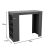 Τραπέζι μπαρ Birma pakoworld σε oak-ανθρακί απόχρωση 120x51.5x102εκ - ΤΡΑΠΕΖΙΑ ΚΟΥΖΙΝΑΣ στο Milonadakis.gr