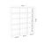 Βιβλιοθήκη Rabuku pakoworld σε oak  απόχρωση 146x22x123εκ - ΒΙΒΛΙΟΘΗΚΕΣ στο Milonadakis.gr