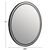 ΚΑΘΡΕΠΤΗΣ ΤΟΙΧΟΥ ΣΤΡΟΓΓΥΛΟΣ ROUNDER HM4503.01 ΑΛΟΥΜΙΝΙΟ ΣΕ ΜΑΥΡΟ-ΦΩΤΙΣΜΟΣ LED Φ80εκ. - ΚΑΘΡΕΠΤΕΣ στο Milonadakis.gr