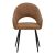 Πολυθρόνα Macie pakoworld ύφασμα καφέ antique-μαύρο 58x50x85εκ - ΚΑΡΕΚΛΕΣ - ΠΟΛΥΘΡΟΝΕΣ ΕΣ. στο Milonadakis.gr