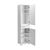 Ντουλάπα Chad pakoworld με συρτάρια λευκό gloss 45x40x188εκ - ΟΡΓΑΝΩΣΗ ΣΠΙΤΙΟΥ στο Milonadakis.gr