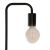 Φωτιστικό δαπέδου Keli pakoworld E27 40W μαύρο Φ20x150εκ - ΦΩΤΙΣΤΙΚΑ ΔΑΠΕΔΟΥ στο Milonadakis.gr