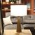 Επιτραπέζιο φωτιστικό Kalito pakoworld ivory-καφέ Φ24x45εκ - ΕΠΙΤΡΑΠΕΖΙΑ ΦΩΤΙΣΤΙΚΑ στο Milonadakis.gr