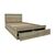 Κρεβάτι μονό Nalos pakoworld με συρτάρι castillo-oak 100x200εκ - ΚΡΕΒΑΤΙΑ στο Milonadakis.gr