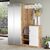 Έπιπλο εισόδου Doorse pakoworld μελαμίνης λευκό-sonoma 147.5x35x180εκ - ΕΠΙΠΛΑ ΕΙΣΟΔΟΥ στο Milonadakis.gr