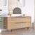 Μπουφές Lebon pakoworld μελαμίνης φυσικό-μαύρο 160x44.5x74εκ - ΜΠΟΥΦΕΔΕΣ-ΚΟΝΣΟΛΕΣ στο Milonadakis.gr