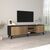 Έπιπλο τηλεόρασης Flipter pakoworld μελαμίνης sonoma-μαύρο 180x40x51εκ - ΕΠΙΠΛΑ ΤΗΛΕΟΡΑΣΗΣ στο Milonadakis.gr