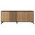 Μπουφές Flipter pakoworld μελαμίνης oak-μαύρο 182x40x78,6εκ - ΜΠΟΥΦΕΔΕΣ-ΚΟΝΣΟΛΕΣ στο Milonadakis.gr